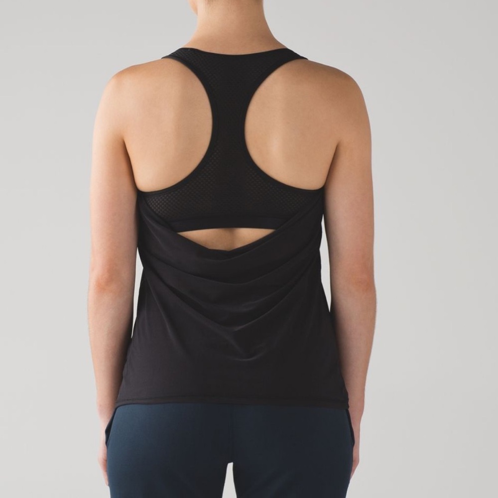 Lululemon Fit Physique Tank- black- size 4